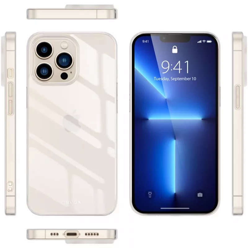StyleShell Flex, funda para móvil transparente, iPhone 16 Pro