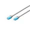 Cable de parcheo U/UTP Cat.5e PVC 0,5 m azul