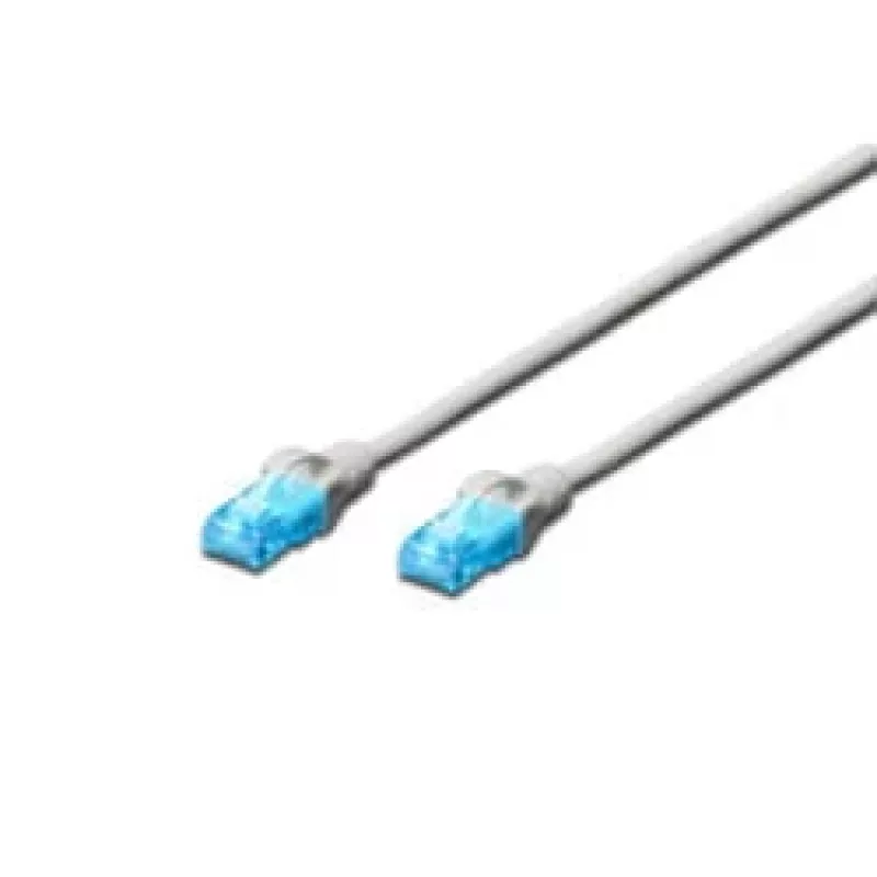 Cable de parcheo U/UTP Cat.5e PVC 0,5 m azul