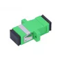 Adaptador Extralink SC/APC monomodo simplex verde
