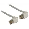 Cable de red DeLOCK 0,5 m RJ-45 Cat5e S/FTP gris