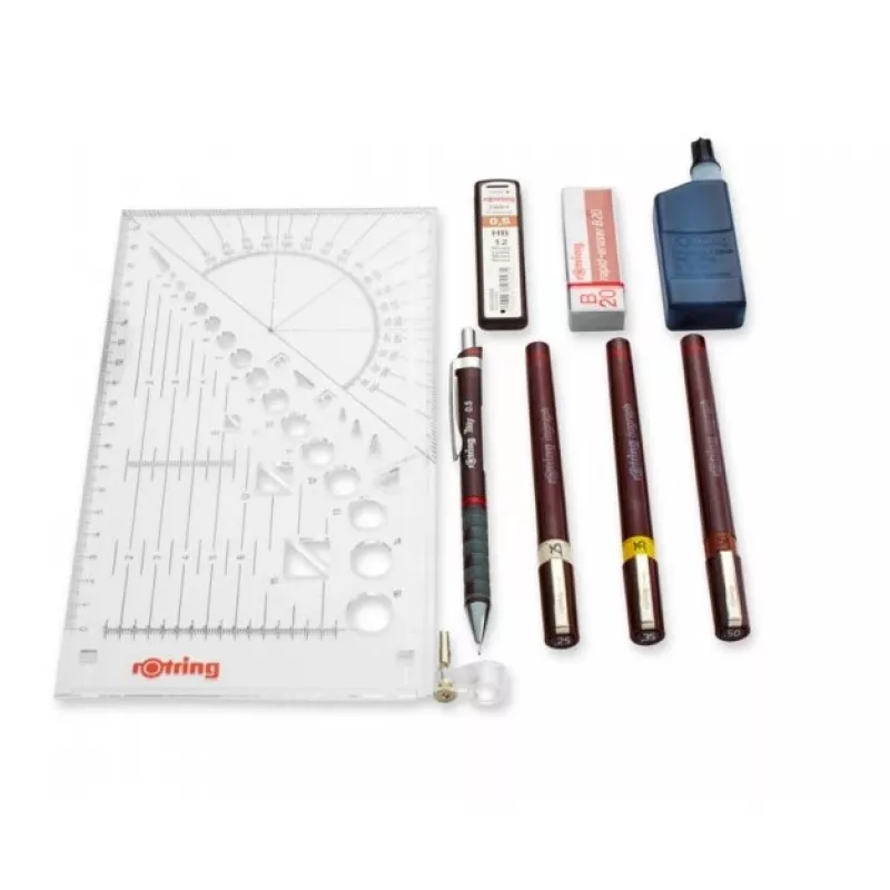 Rotulador fineliner Rotring College Set S0699380