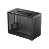 DeepCool CH160 PLUS R-CH160-BKNGM0-G caja compacta para ordenador (SFF), Mini-ITX/Micro-ATX, cristal templado, negra