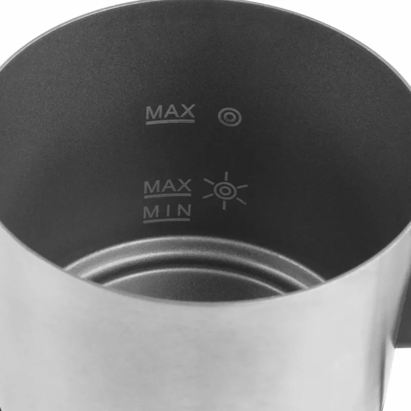 Espumador de leche automático JATA JECL1900 negro acero inoxidable 150ml 550W