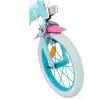 Bicicleta infantil Toimsa TOI1497 rueda de 14 pulgadas, temática My Little Pony, para 4–6 años, 4 ruedas, frenos de llanta delantero/trasero