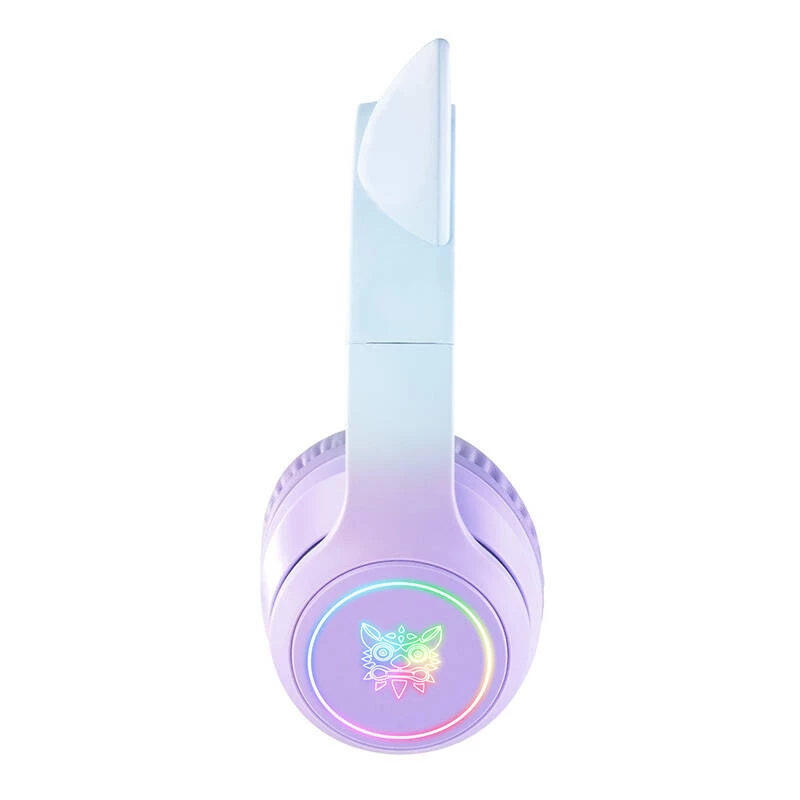 Auriculares Onikuma B90 gaming azul/morado