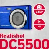 Cámara compacta Realishot DC5500 24 MP CMOS 5616 x 3744 píxeles Azul (DC5500BL)