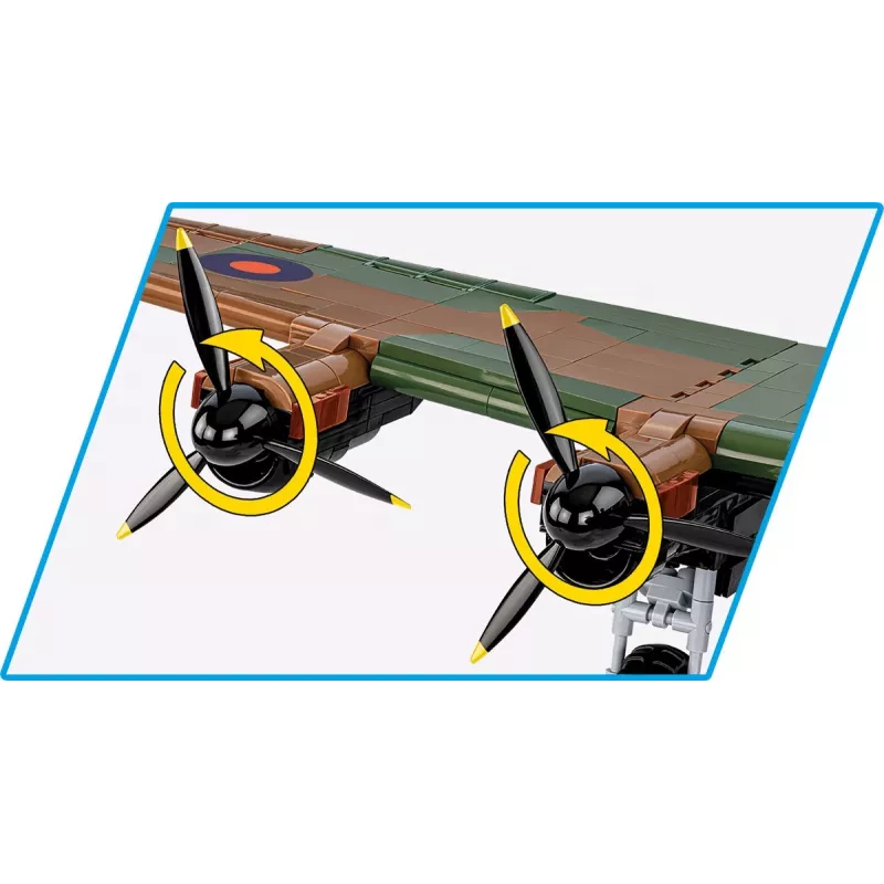 Bloques Avro Lancaster B.III 1595 piezas de construcción