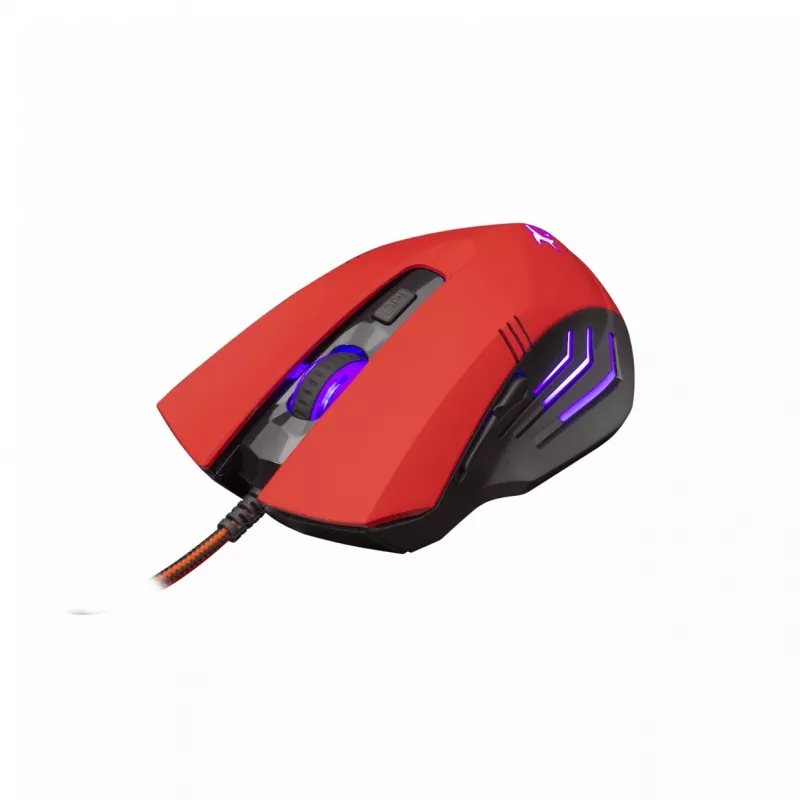 Ratón gaming White Shark GM-5006 HANNIBAL-2 rojo 3200 DPI