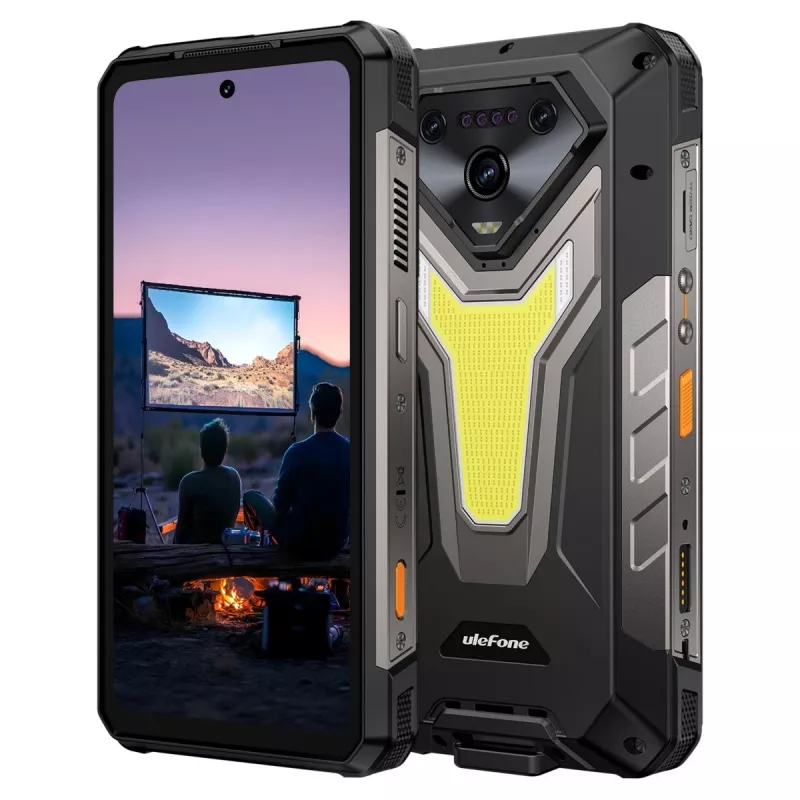 Smartphone UleFone Armor 34 Pro (Plus) 16/512GB 5G, dispositivo Android robusto, 16GB RAM, 512GB almacenamiento, conectividad 5G
