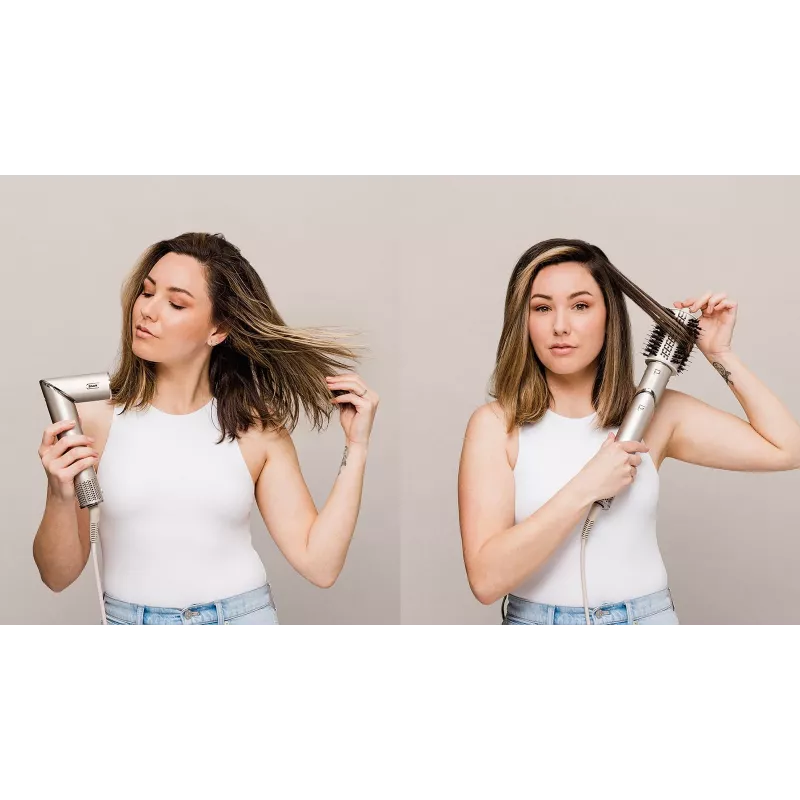 Shark FlexStyle 5 en 1 Air Styler y secador de pelo con rizadores automáticos, cepillo plano, cepillo ovalado, boquilla, difusor, bolsa de almacenamiento, sin daños térmicos