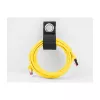 Cinta de velcro resistente DeLOCK 508x50mm negra 5 uds.