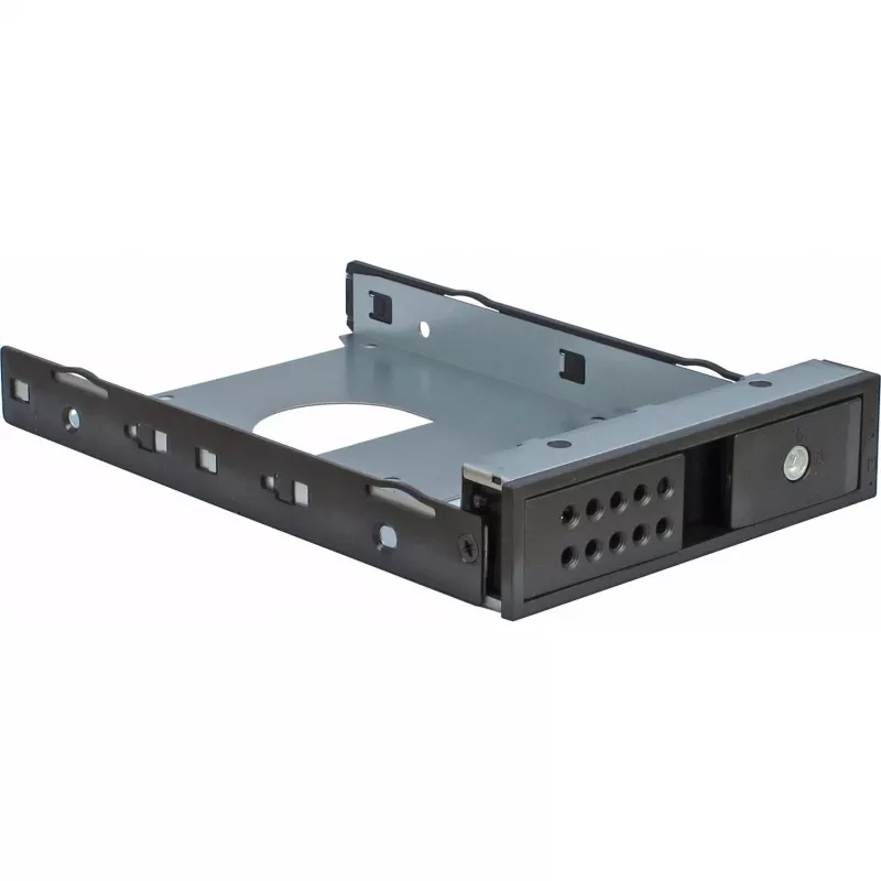 Carcasa rackmount INTER-TECH IPC 4U-4508 negra — chasis 4U para servidor/PC, rackmount