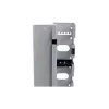 ALL-S0002115, panel de gestión de cables, gris, 22U, 48,3 cm 19 pulgadas, 960 mm