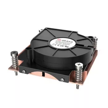 Disipador de CPU Akasa AK-CC7406BP01 para Intel LGA 1700, disipador de heatpipe de cobre