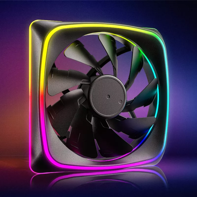 Ventilador de caja SHARKOON SHARK Lights ARGB PWM 120mm - Negro