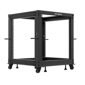 Carcasa de rack LANBERG Open Rack OR01-6112-B 12U 600x600 ajustable negra