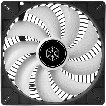 Ventilador de caja SilverStone Air Penetrator 184i ARGB 180mm - negro