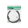 Cable FireWire 400 a 800 InLine 34901 1 m macho/macho negro