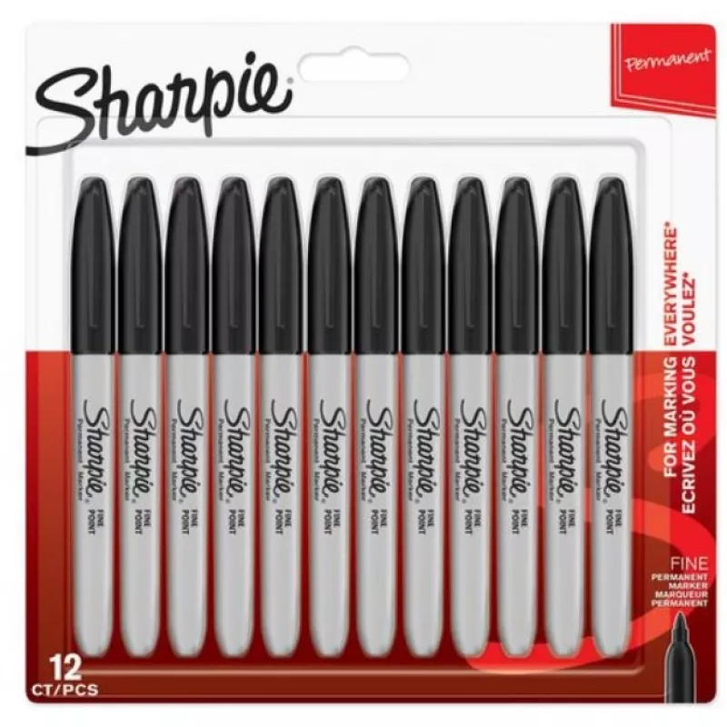 Rotulador Sharpie punta redonda fina PMKR BL12