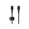 Belkin BOOSTCHARGE PRO Flex Cable USB 1 m USB 2.0 USB C negro (CAB011BT1MBK)