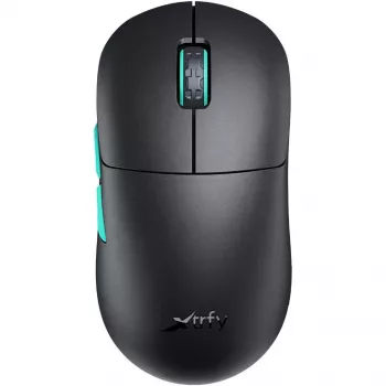 Xtrfy M8 ratón gaming con cable/inalámbrico 400-26000 CPI Low Front ultraligero único (M8W-negro)