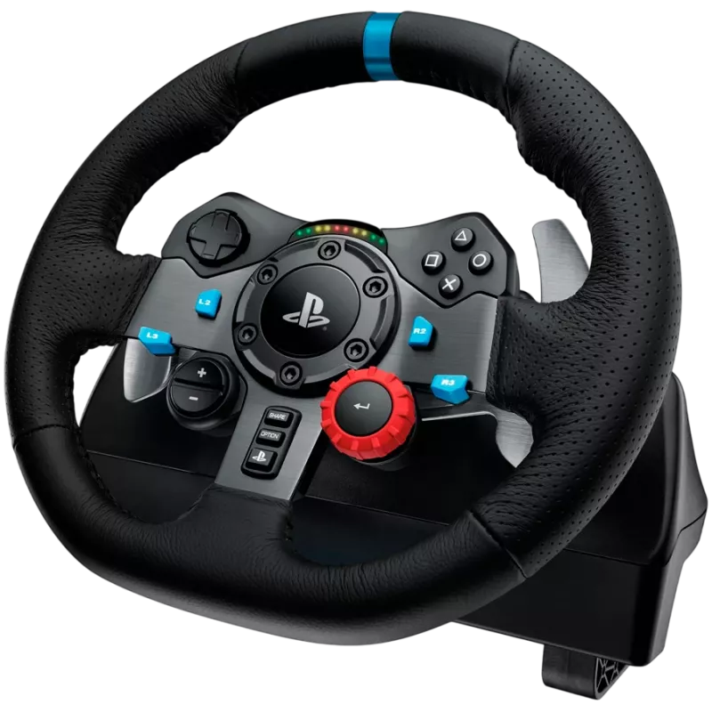 LOGITECH G29 EU + G435 Mando gaming negro aluminio negro USB volante + pedales + auriculares PC