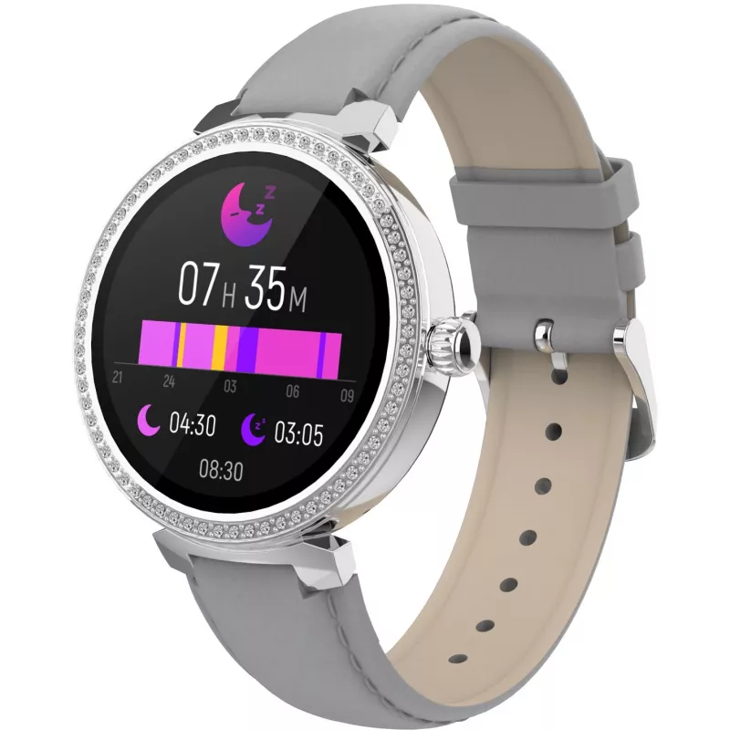 Smartwatch Denver SWC-342GR, IPS de 1,2 pulgadas, gris