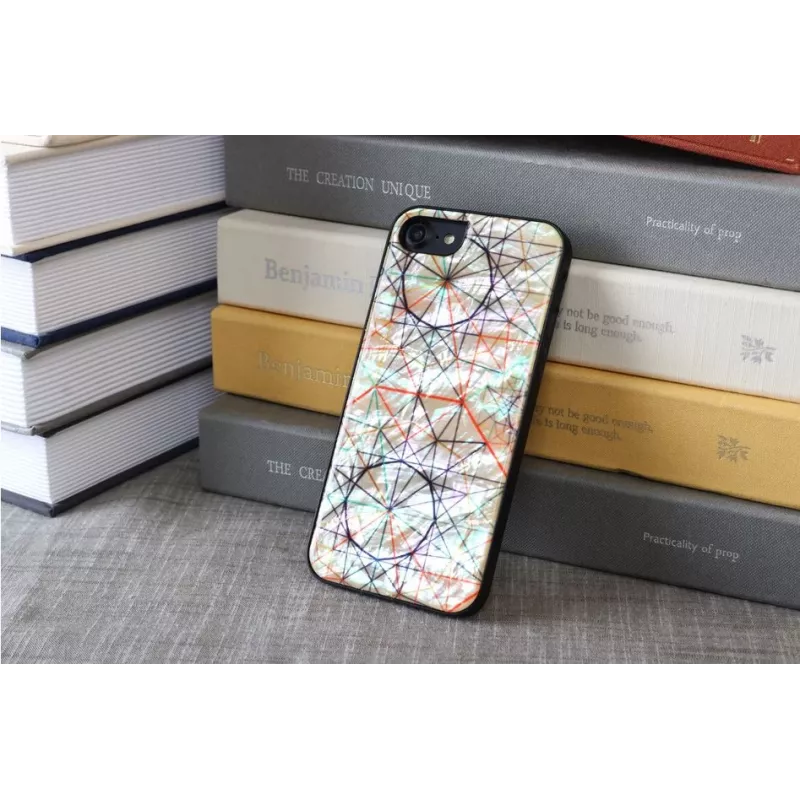 Funda protectora iKins para Apple iPhone 8 / 7 — artist negro