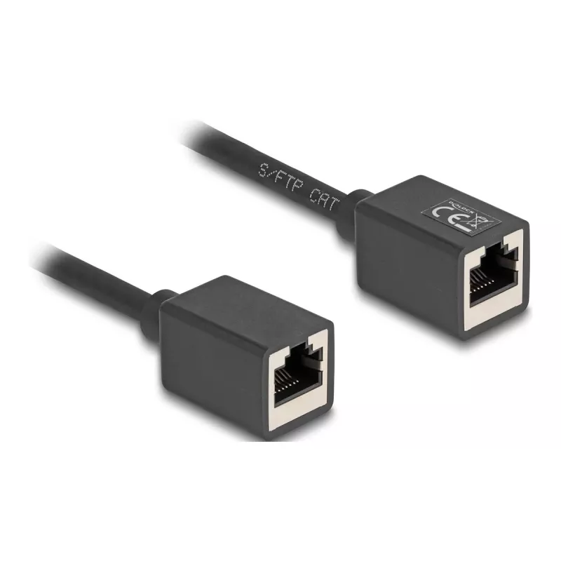 Cable de red DeLOCK 90334 RJ-45 Cat6a 7,5 m negro