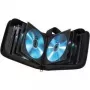 Funda para CD Hama Nylon 20, Negro 20 discos