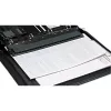WEDO Business 67 9401 perforadora de bolsillo, 4 agujeros, capacidad de perforación 3 mm, plástico con carril metálico, negro