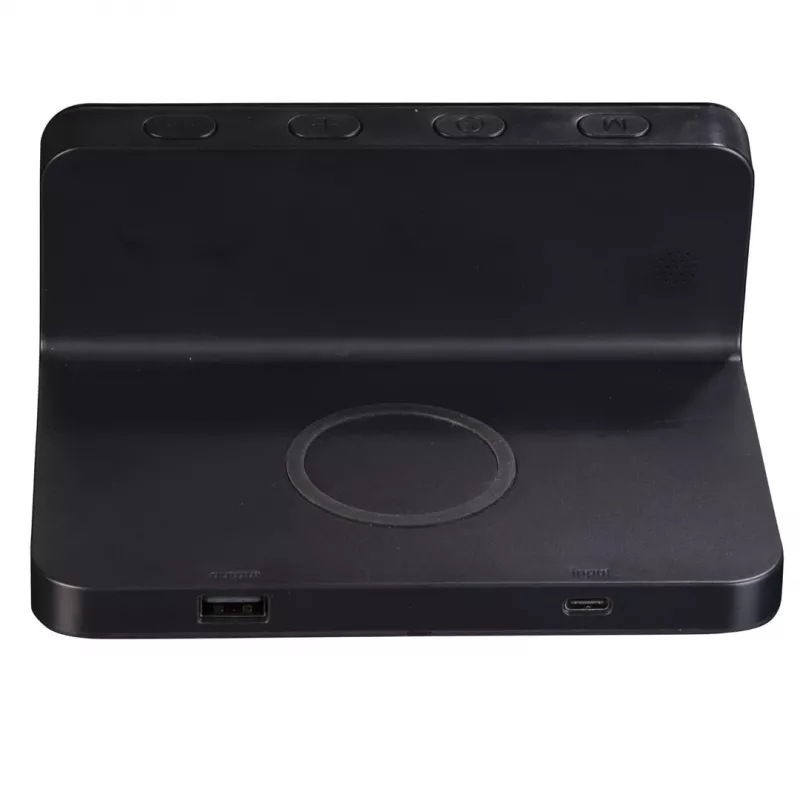 Despertador digital Denver ECQ-103MK2 negro pantalla LED a pilas