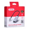 Adaptador de vídeo UNITEK V1420A 0,15 m USB Type-C HDMI gris