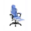 Silla gaming Huzaro Force 3.7 azul — diseño ergonómico, altura ajustable