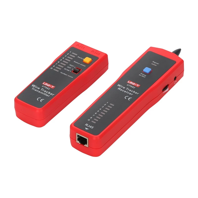 Detector de par de cables con comprobador RJ-45 UT-682