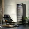 Caso | Smart Wine Cooler | WineExclusive 180 | Clase de eficiencia energética G | Vinoteca | De pie | Capacidad de botellas 180 botellas | Tipo de refrigeración tecnología de compresor | Negro