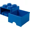 Cajón LEGO Brick Drawer 4 azul, caja de almacenamiento azul