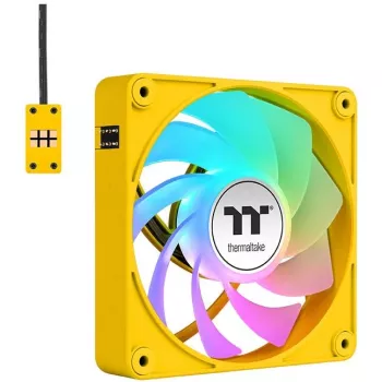 Thermaltake CT140 EX Reverse ARGB 140mm pack de 3 amarillo