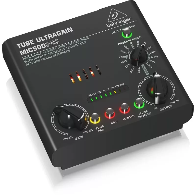 Behringer MIC500USB Preamplificador de audio