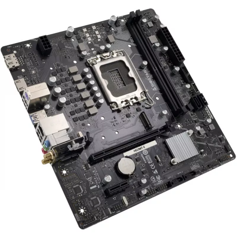 Placa base Biostar H610MTE DDR4 LGA1700 Micro-ATX