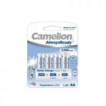 Camelion | AA/HR6 | 2300 mAh | Baterías AlwaysReady Ni-MH | 4 uds.