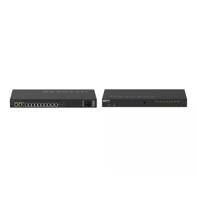 NETGEAR M4250-10G2XF-PoE++ Managed L2/L3 Gigabit Ethernet (10/100/1000) Power over Ethernet (PoE) 1U Negro