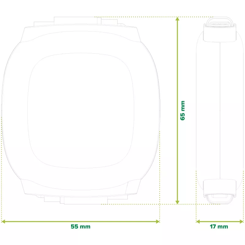 Cable USB-C InLine 35850, 100W Power Delivery, 0,80 m, negro/gris