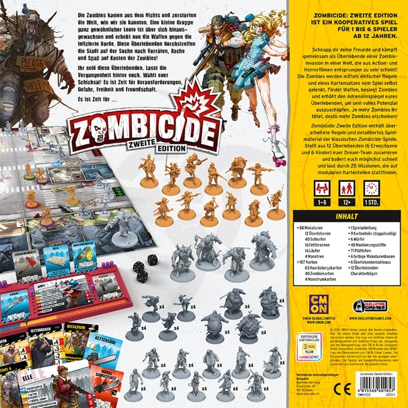 Zombicide 2. Edición juego familiar
