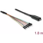 Cable USB DELOCK 63983 — cable de conexión para dispositivos USB, pack individual