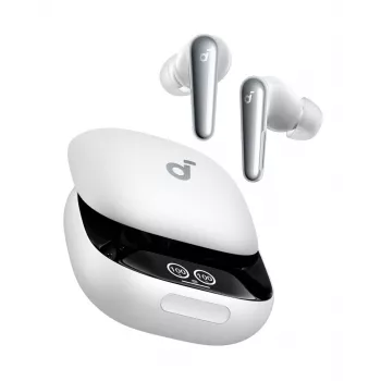 Auriculares Anker Soundcore Liberty 4 Pro TWS Bluetooth in-ear, blanco, para llamadas/música/deporte, peso 61,97 g