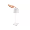 Lámpara de mesa TRACER Pluto blanca TRAOSW47233 LED regulable, acabado blanco