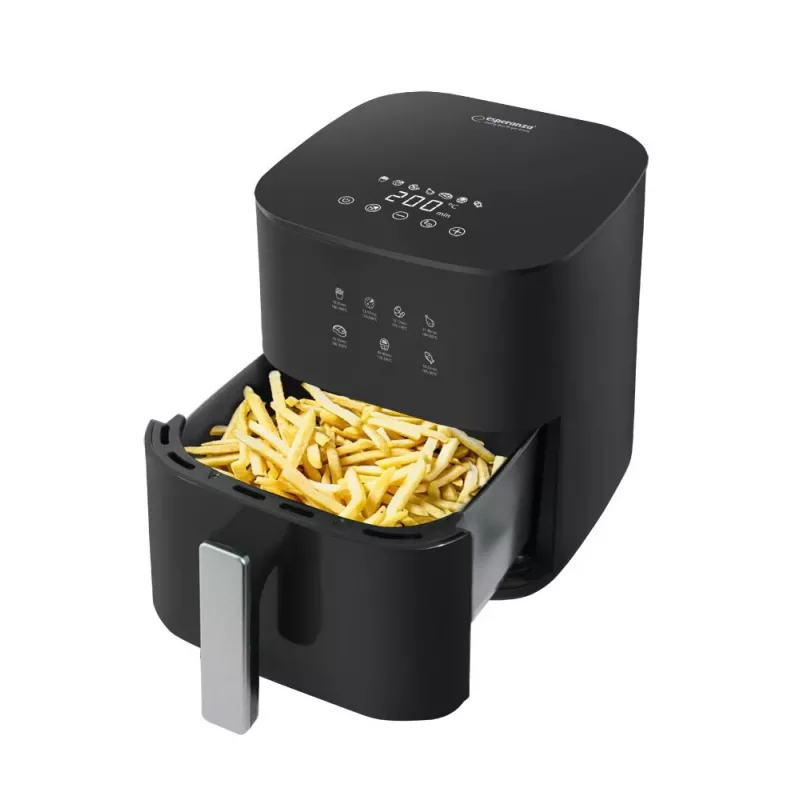 Esperanza EKA002 Patate Fritte freidora sin grasa, 3,5 L, 1350 W, negro