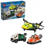 LEGO CITY 60505 Avión, camión de servicio y aerodeslizador